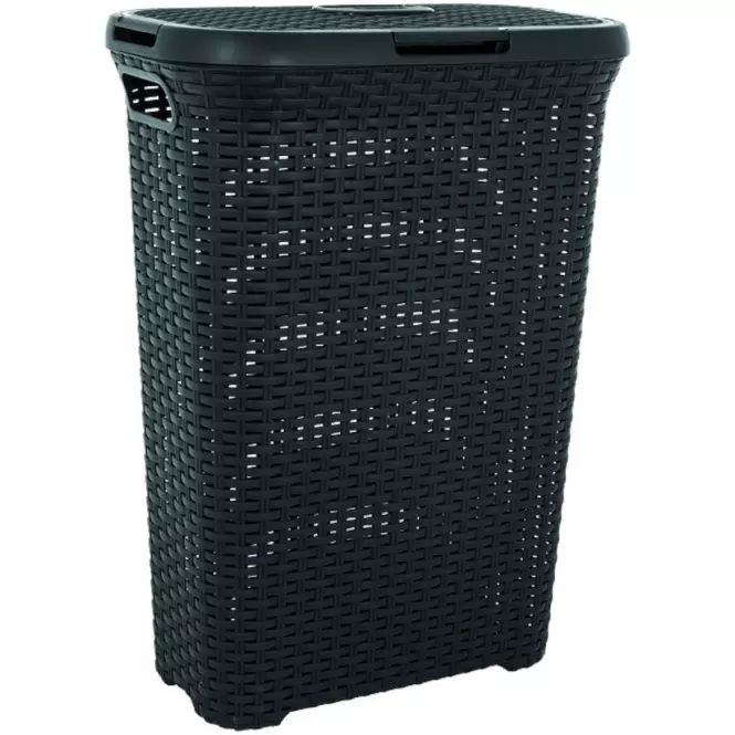 Kosz na bieliznę Style 40l 193013 ciemny szary