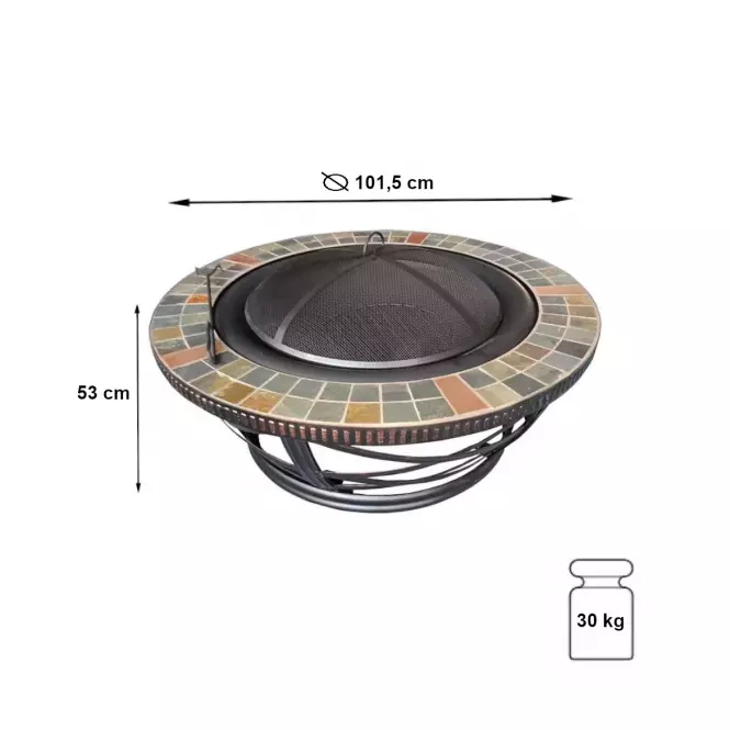 Palenisko ogrodowe McKINLEY FTB-51074B