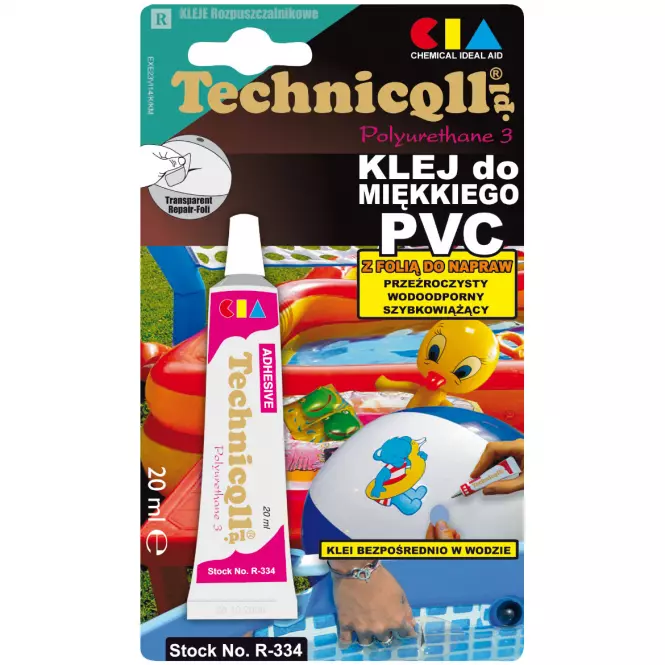 Technicqll Klej  Do Miękkiego Pcv 20ml R-334