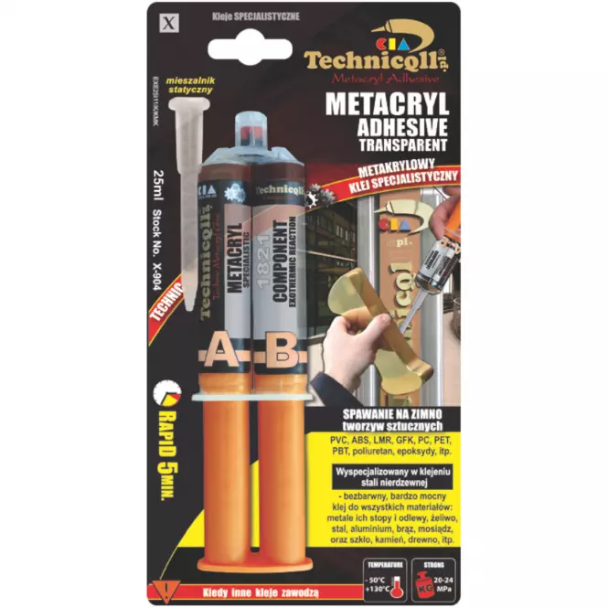 Technicqll Klej  Metakrylowy 25ml X-904