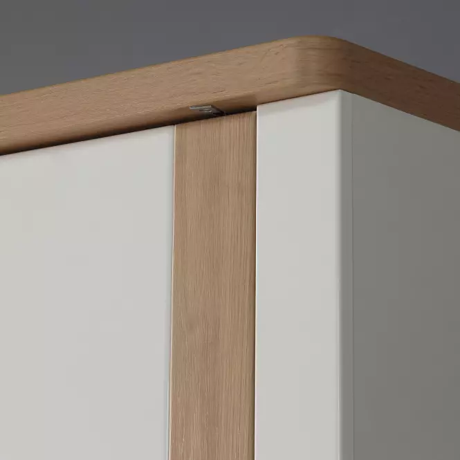 Szafka RTV Tuluza TUZT121B biały/artisan