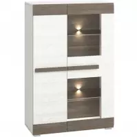Witryna Blanco 05 92 sosna śnieżna/new grey