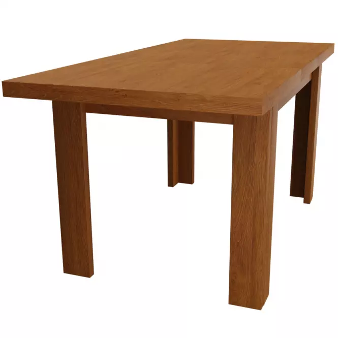 Stół rozkładany mały 120/160x80cmx80 jesion jasny