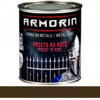 Armorin Prosto Na Rdzę Farba Antykorozyjna Ciemny Brąz 0,75l