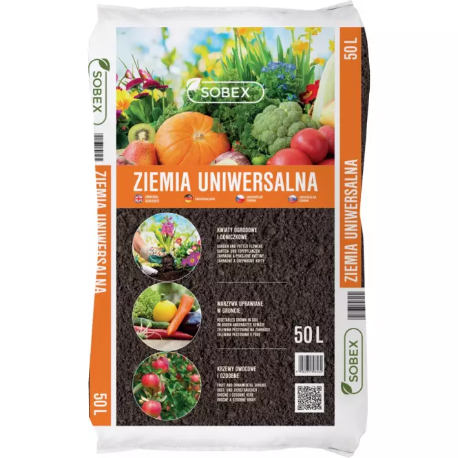 Ziemia ogrodowa uniwersalna 50L
