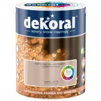 Dekoral Odporna Na Szorowanie Caffe Latte 5l