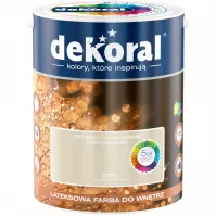 Dekoral Odporna Na Szorowanie Ecru 5l