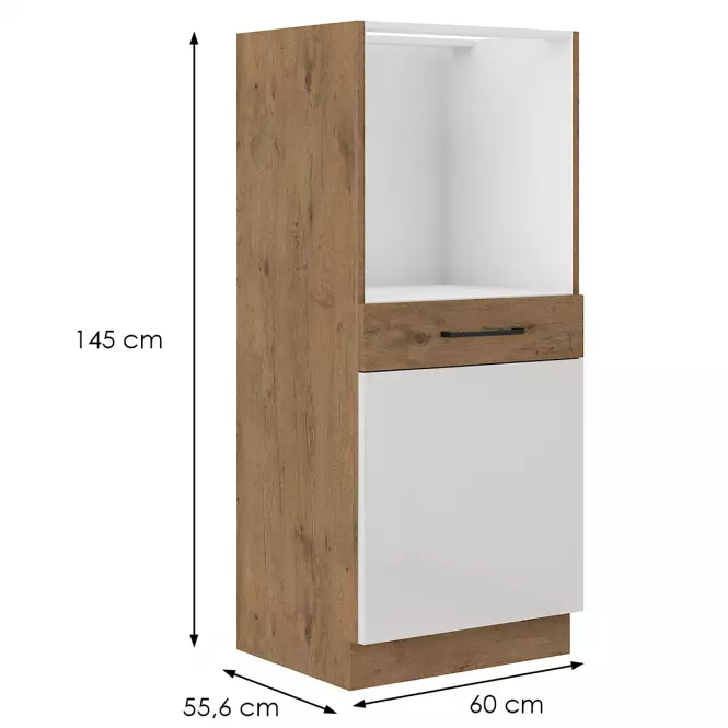Szafka kuchenna Vigo biały HG 60DP-145 1F BB,2