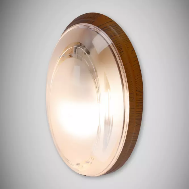 Ninova Wall Fixture Walnut PL