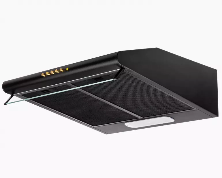 Okap WK-7 P-3060 czarny/gold