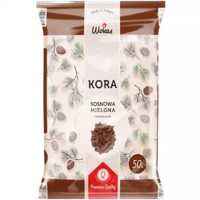 Kora sosnowa mielona frakcji 20-60 50L