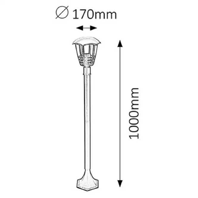 Lampa ogrodowa Marseille 8568 LP1
