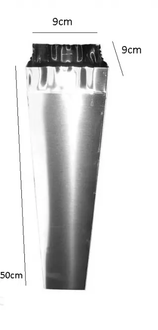 Rura 50CM inox