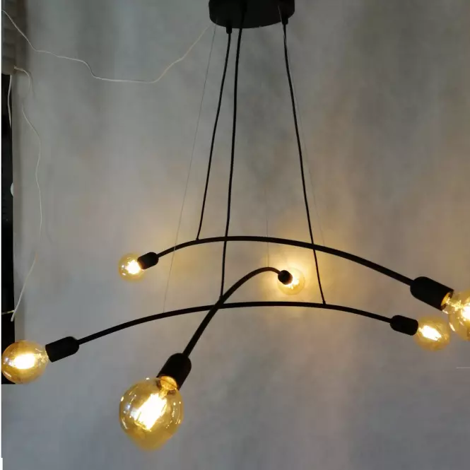 Lampa Helix 2726 black LW6