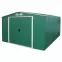 Eco metalowy domek ogrodowy 3627x3221x1961 zielony,3