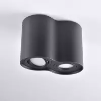 Lampa Hadar 313164 czarny 2*GU10 K1