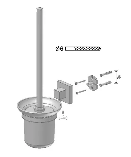 Szczotka wc Arktic