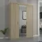 Szafa Elena 3D sonoma/lustro,5