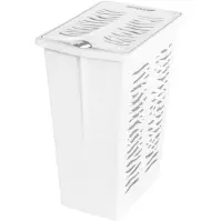 Kosz na bieliznę Zebra 30l 1401 biały