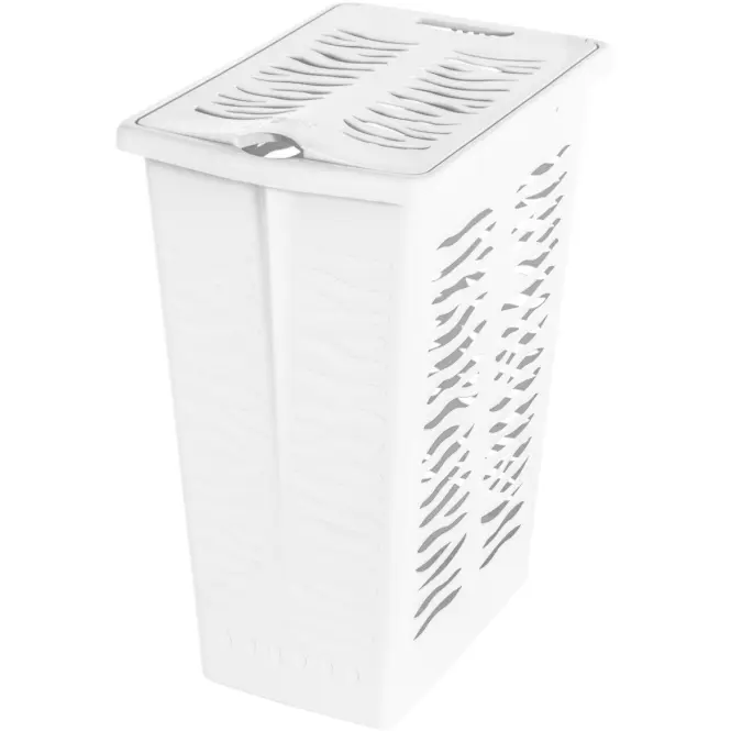 Kosz na bieliznę Zebra 30l 1401 biały