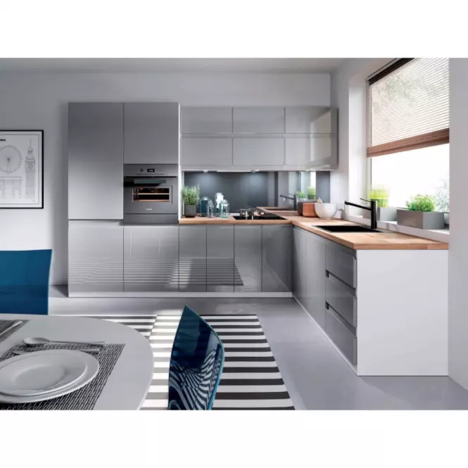 Szafka kuchenna Gardena D40 P prawa grey