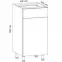 Szafka kuchenna Gardena D40S1 P grey,2