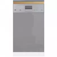 Szafka kuchenna Gardena D60FZN front do zmywarki 570 x 596 grey