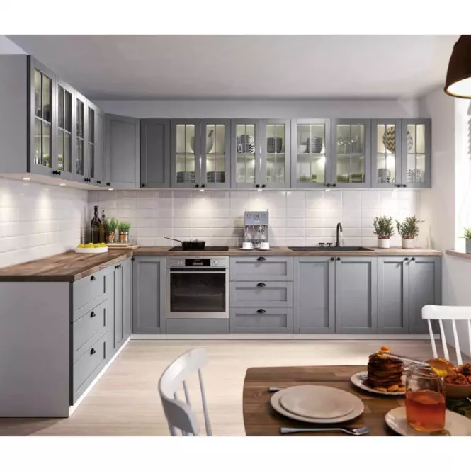 Szafka kuchenna Linea D60Z grey,5