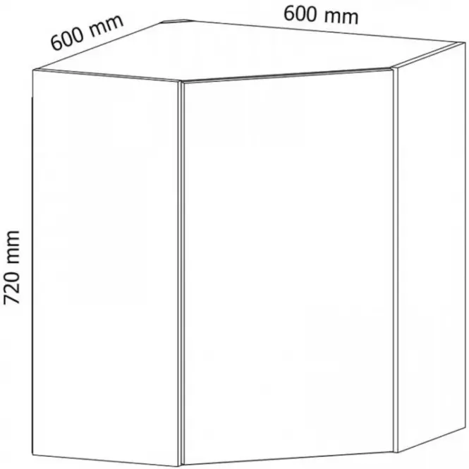 Szafka kuchenna Gardena G60N grey