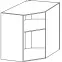Szafka kuchenna Linea G60N grey,3