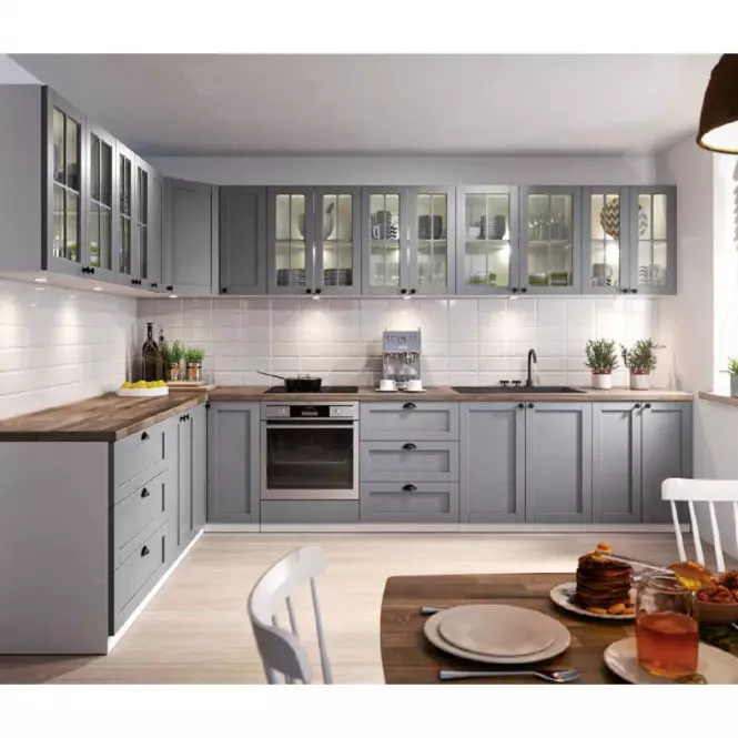 Szafka kuchenna Linea G60N grey,6