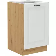 Szafka kuchenna Stilo biały mat/artisan 60D 1F BB