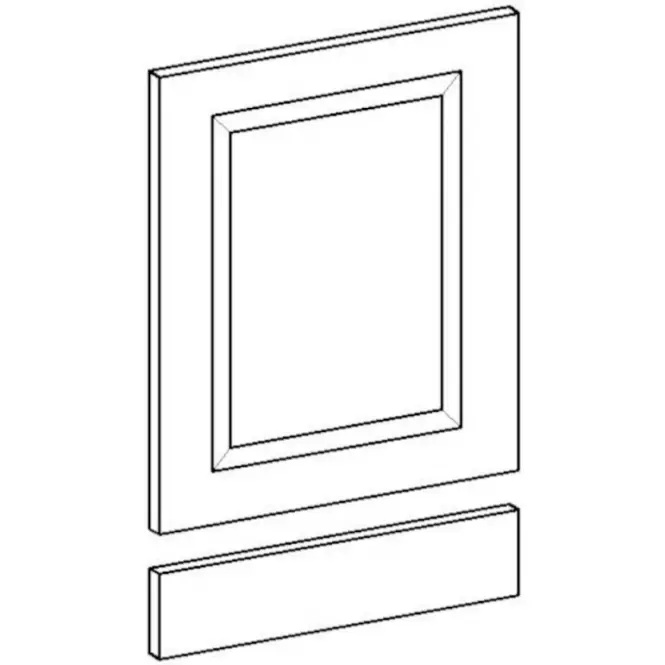 Szafka kuchenna Stilo biały mat/artisan FRONT ZM 570X446