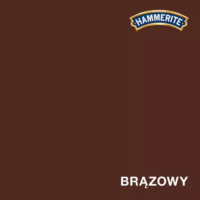 Hammerite Prosto Na Rdzę Mat Brązowy 0,7l