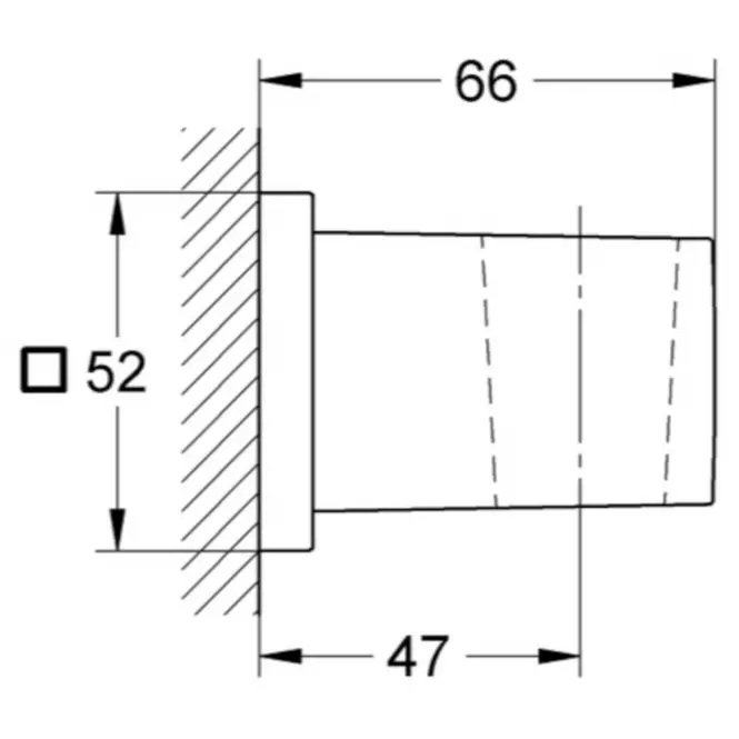 Uchwyt prysznicowy EUPHORIA CUBE 27693000