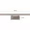 Kinkiet Arte Mat 555 AG-AM6W55 mat chrom 6W K1,3