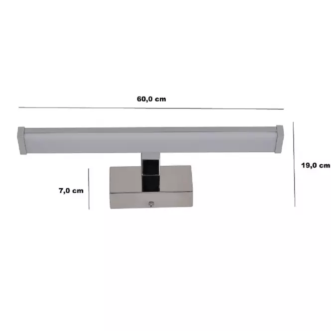 Kinkiet Frida 600 AG-F11W60 chrom 11W K1