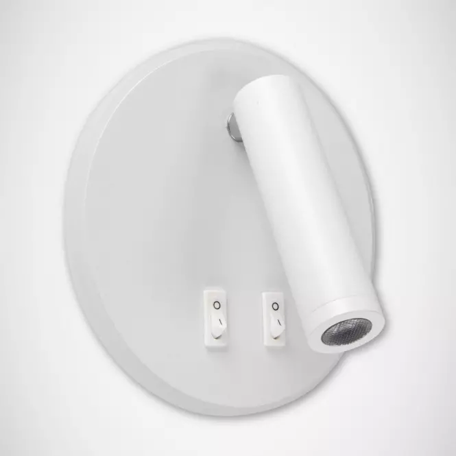 KINKIET OTELLO LED C 6W+3W WHITE 03722 K1