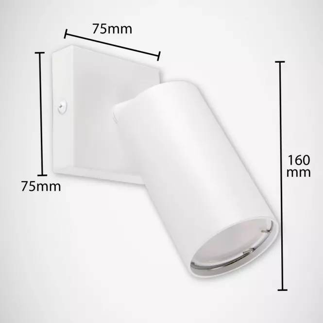 Kinkiet Manam GU10 1D white 03759 K1