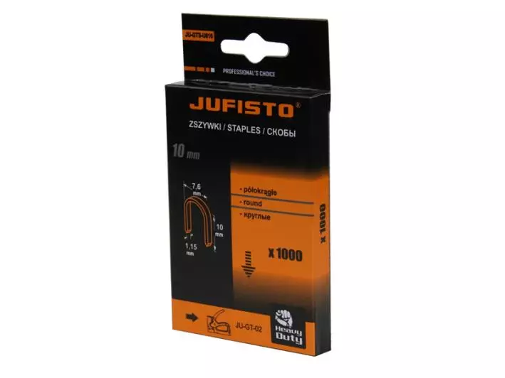 Jufisto Zszywki Typ U JU GTS U810