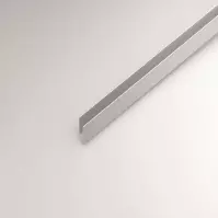 Profil U aluminiowy srebrny 10x10x1000