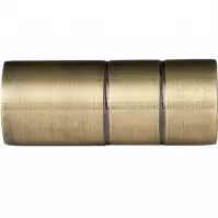Zakończenie metalowe 19mm Tosca złoto antyk (2szt.)