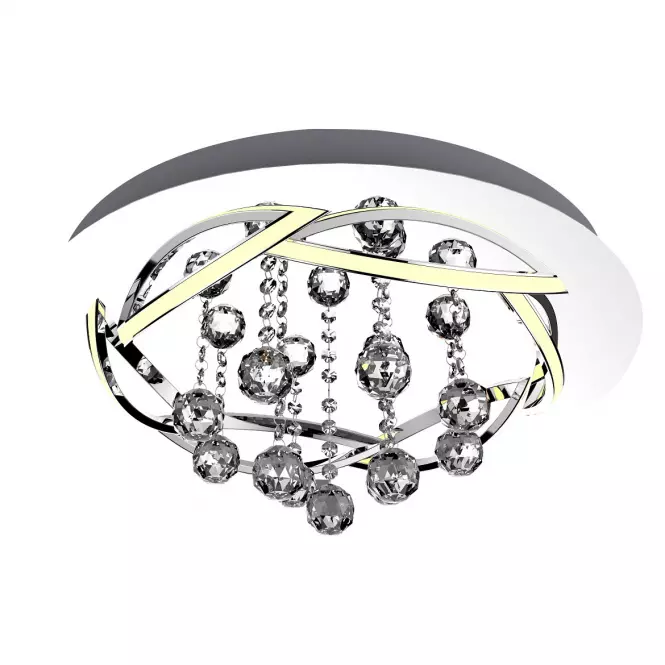 Lampa A0016-160 Korfu plafon 50 30W LED chromowy 4000K