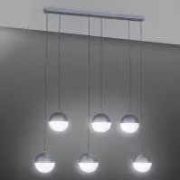 Lampa A0031-360 Furni zwis 6x5W LED szary 4000K