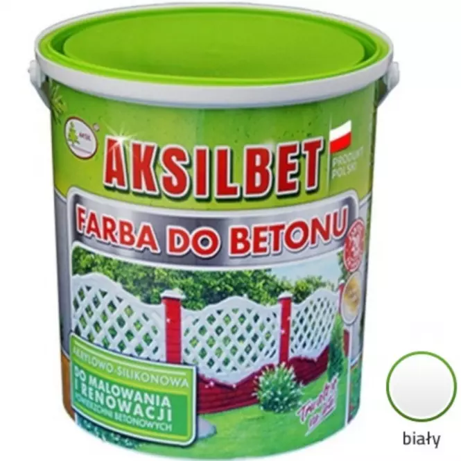 Farba Aksilbet biały 1l