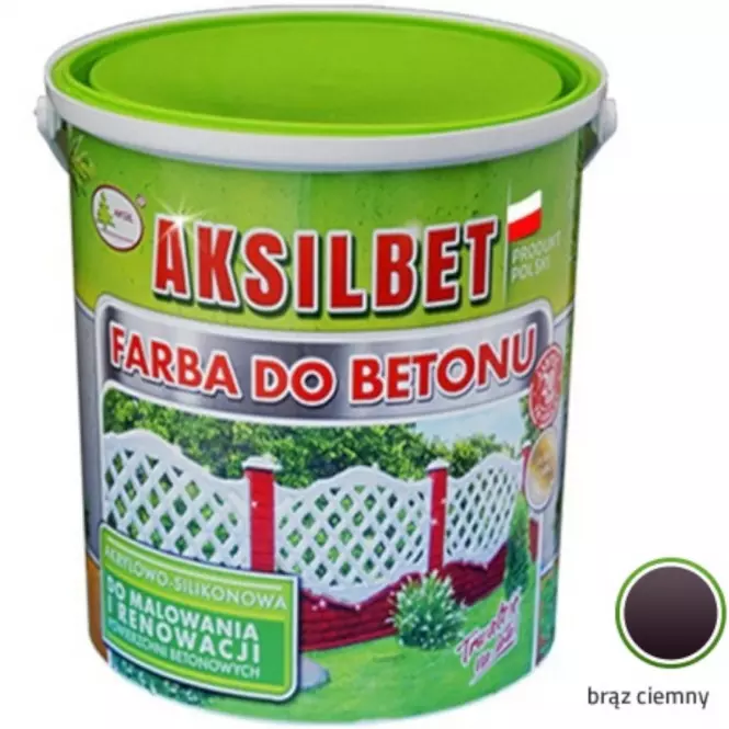 Farba Aksilbet brąz ciemny 5l