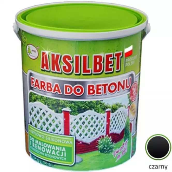 Farba Aksilbet czarny 5l
