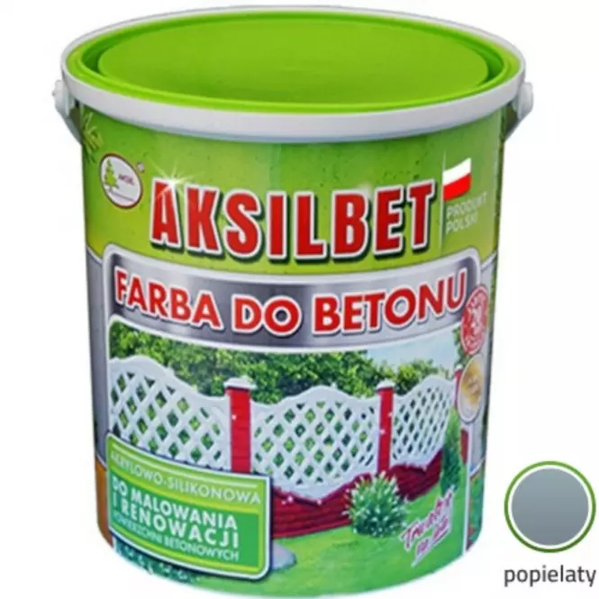 Farba Aksilbet popiel jasny 5l