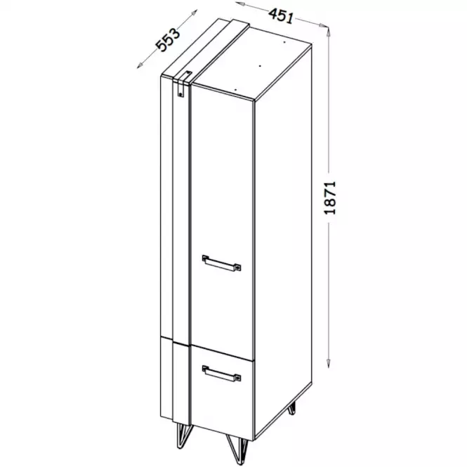 Bieliźniarka Lofter LO2,2