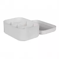 Organizer cloe przegr. 15x11x7cm biały